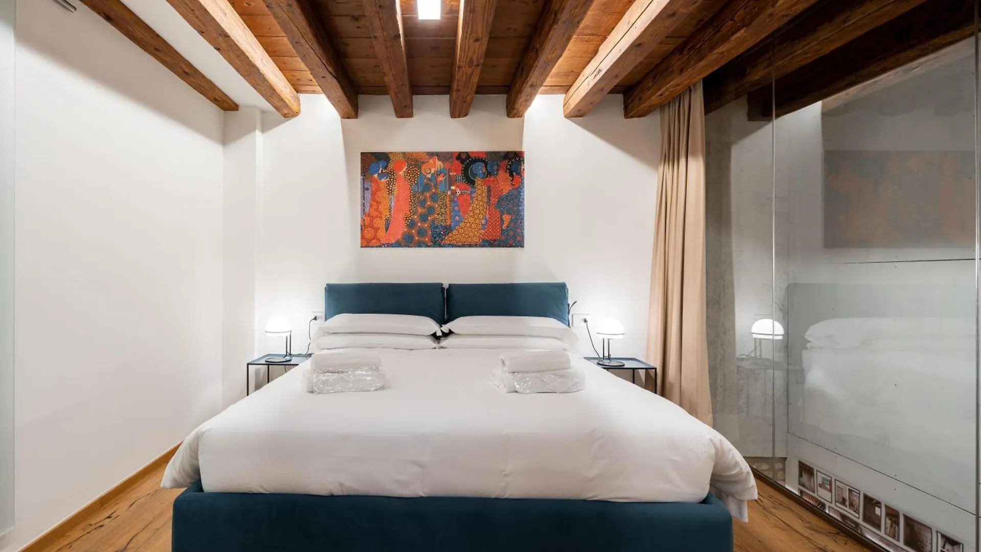 Lägenhet Palazzo Raspi - Private Gym And Canal View Venedig Italien