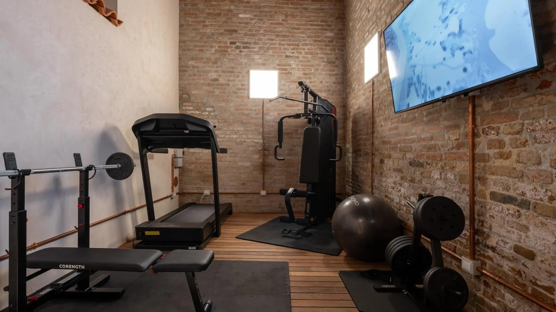 Palazzo Raspi - Private Gym And Canal View Venedig Lägenhet